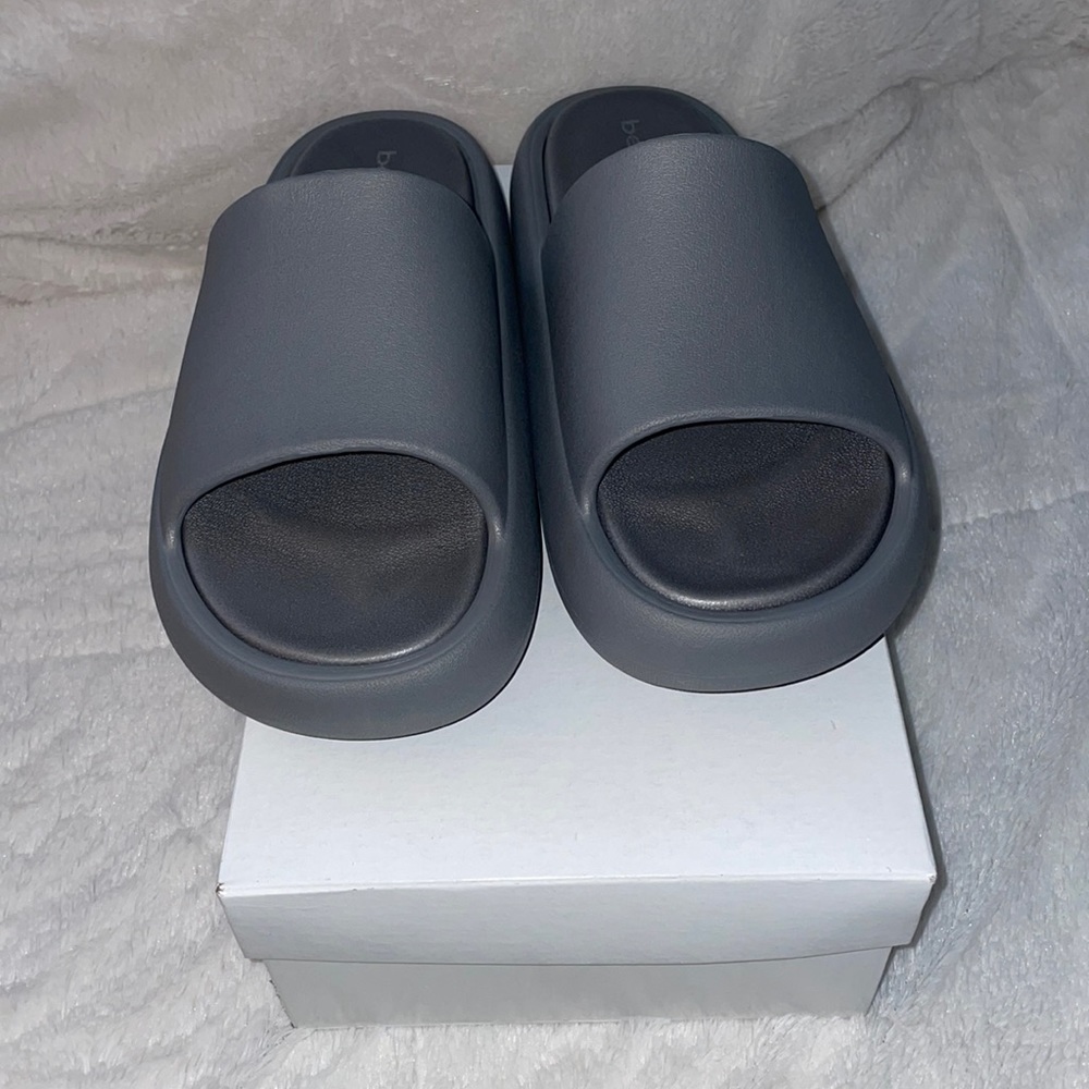 Nwt J/Slides Squish Grey Eva Sandal - image 8